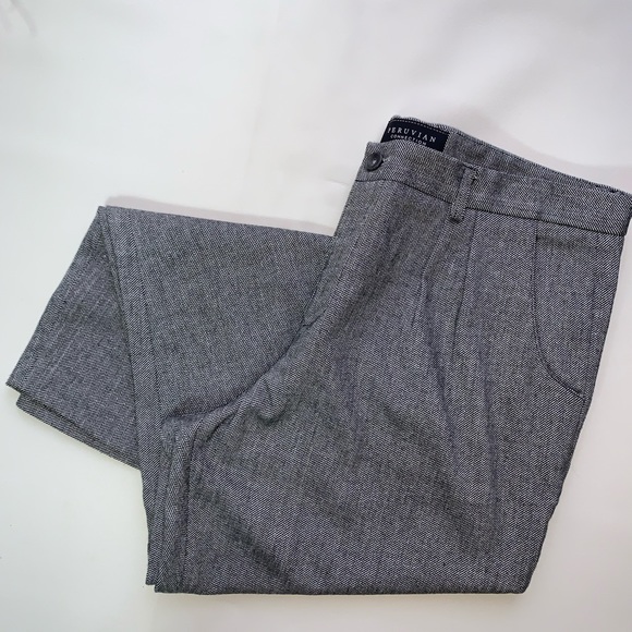 Peruvian connection gray work pants - Picture 7 of 9